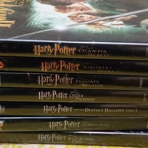 Harry Potter Incomplete DVD Collection. 7 Out Of 8. Missing Deathly Hallows 2.